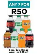 Food Lover's Market Coca Cola Range Assorted-For Any 7 x 300ml offer