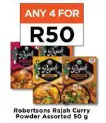 Robertsons Rajah Curry Powder Assorted-50g