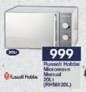 President Hyper Russell Hobbs Microwave Manual (RHMA20L) offer