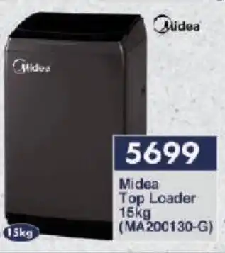 President Hyper Midea Top Loader 15kg offer