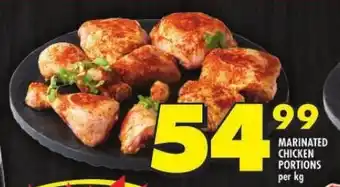 Shoprite MARINATED CHICKEN PORTIONS per kg offer