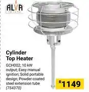 Alva Cylinder Top Heater