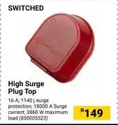 Builders Warehouse Switched High Surge Plug Top offer