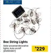 Builders Warehouse Solar Flair Bee String Lights offer