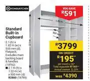 Builders Warehouse Home & Kitchen Standard Built-In Cupboard 18792 offer