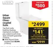 Builders Warehouse Lusso Urban Square Close-Coupled Suite 774518 offer