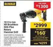 Builders Warehouse DeWalt 18V Li-Ion XR Brushless SDS-Plus Rotary Hammer Drill 669380 offer