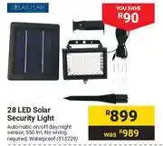 Builders Warehouse Solar Flair 28LED Solar Security Light 515729 offer