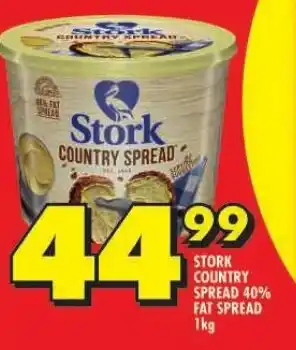 Shoprite STORK COUNTRY SPREAD 40% FAT SPREAD 1kg offer