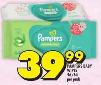 Shoprite PAMPERS BABY WIPES offer