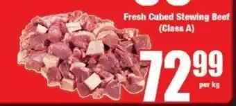 Boxer Fresh Cubed Stewing Beef (Class A) offer