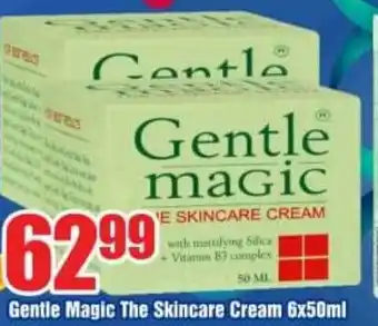 Three Star Cash and Carry Gentle Magic The Skincare Cream 6x50ml offer