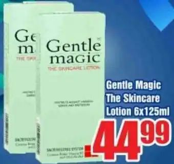 Three Star Cash and Carry Gentle Magic The Skincare Lotion 6x125ml offer