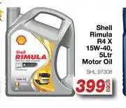 AutoZone Shell Rimula R4 X 15W-40 Motor Oil SHL.97308-5Ltr offer