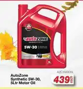 AutoZone AutoZone Synthetic 5W-30 Motor Oil-AZC.5W305L-5Ltr offer