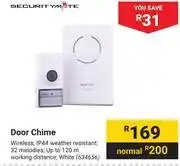 Builders Warehouse Securitymate Door Chime offer