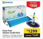 Builders Warehouse Zodiac Pacer Pool Cleaner Combi Pack offer