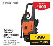 Builders Warehouse Bennett Read Dynamic XTR1400 High Pressure Washer offer