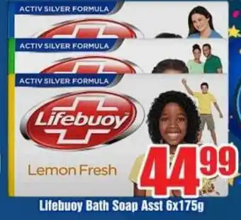 Three Star Cash and Carry Lifebuoy Bath Soap Asst 6x175g offer