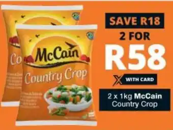 McCain Country Crop 2x1kg