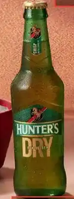 Checkers Liquor Shop 2 x 6x330ml Hunter's Premium Gold/Dry Cider NRB offer