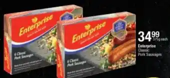 Enterprise Classic Pork Sausages