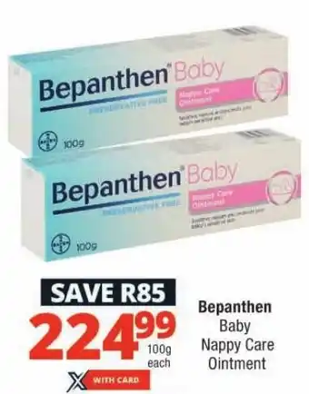 Checkers Bepanthen Baby Nappy Care Ointment offer