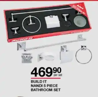 Build It Build It Nandi 5 Piece Bathroom Set offer