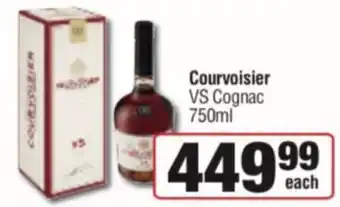 Spar Savemor Courvoisier VS Cognac 750ml offer