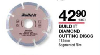 Build It Built It Diamond Cutting Discs 115mm offer