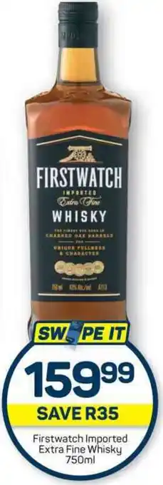 Pick n Pay Firstwatch Imported Extra Fine Whisky 750ml offer