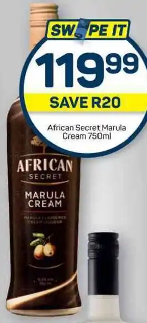 Pick n Pay African Secret Marula Cream 750ml offer