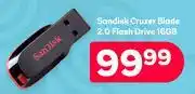 PEP Sandisk Cruzer Blade 2.0 Flash Drive 16GB offer