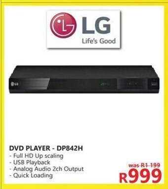 LG - DVD Player - DP842H