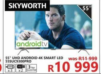 Skyworth - 55" UHD Android 4K Smart LED - 55SUC9300PRO