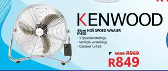 Tafelberg Furnishers Kenwood - 45cm Hoe Spoed Waaier IF450 offer