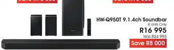 The Digital Experience Samsung - HQ-Q950T 9.1.4ch Soundbar offer