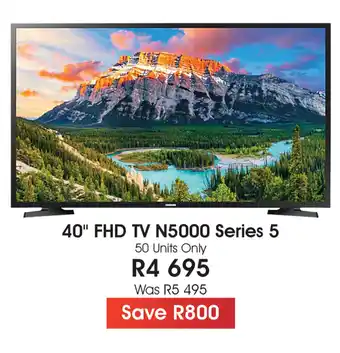 The Digital Experience 40" FHD TV N5000 Series 5 offer