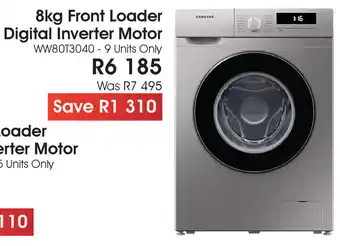 The Digital Experience Samsung - 8kg Front Loader Digital Inverter Motor offer
