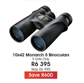 Nikon - 10x42 Monarch 5 Binoculars