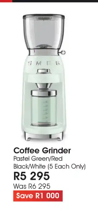 The Digital Experience Smeg - Coffee Grinder offer