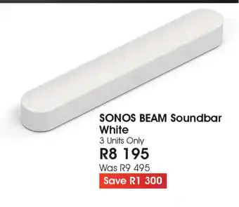 Sonos - BEAM Sounbar White