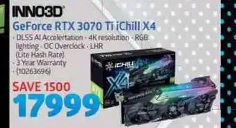 INNO3D - GeForce RTX 3070 Ti iChill X4