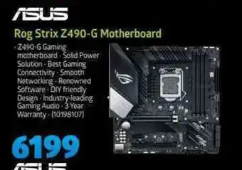 Incredible Connection ASUS - ROG Strix Z490-G MOtherboard offer