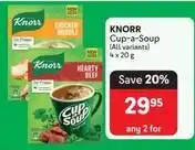 Makro Knorr - cup-a-soup offer