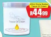 A5 Cash & Carry Divine Bodies Tissue Oil Cream-450ml offer