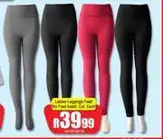 A5 Cash & Carry Ladies Leggings Feet/No Feet Assorted Colours-Each offer