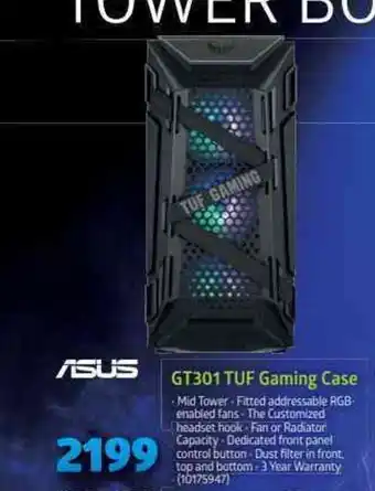 Incredible Connection Asus - GT301 TUF Gaming Case offer