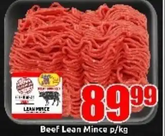 Three Star Cash and Carry Beef Lean Mince p/kg offer