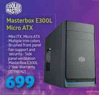 Cooler Master - Masterbox E300L Micro ATX